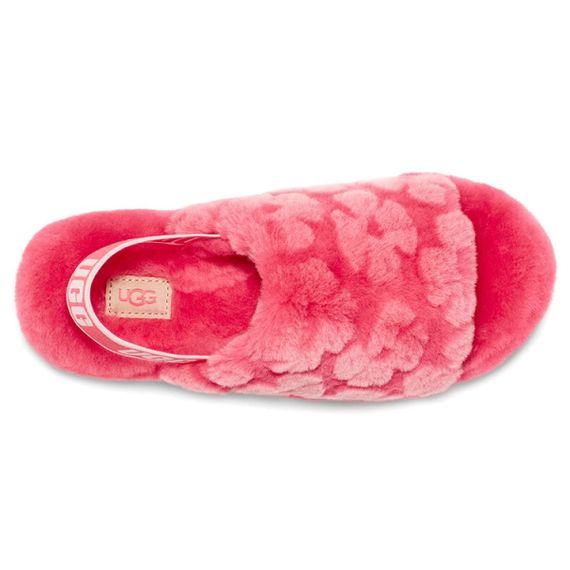 Ugg Fluff Yeah 'Strawberry Red'