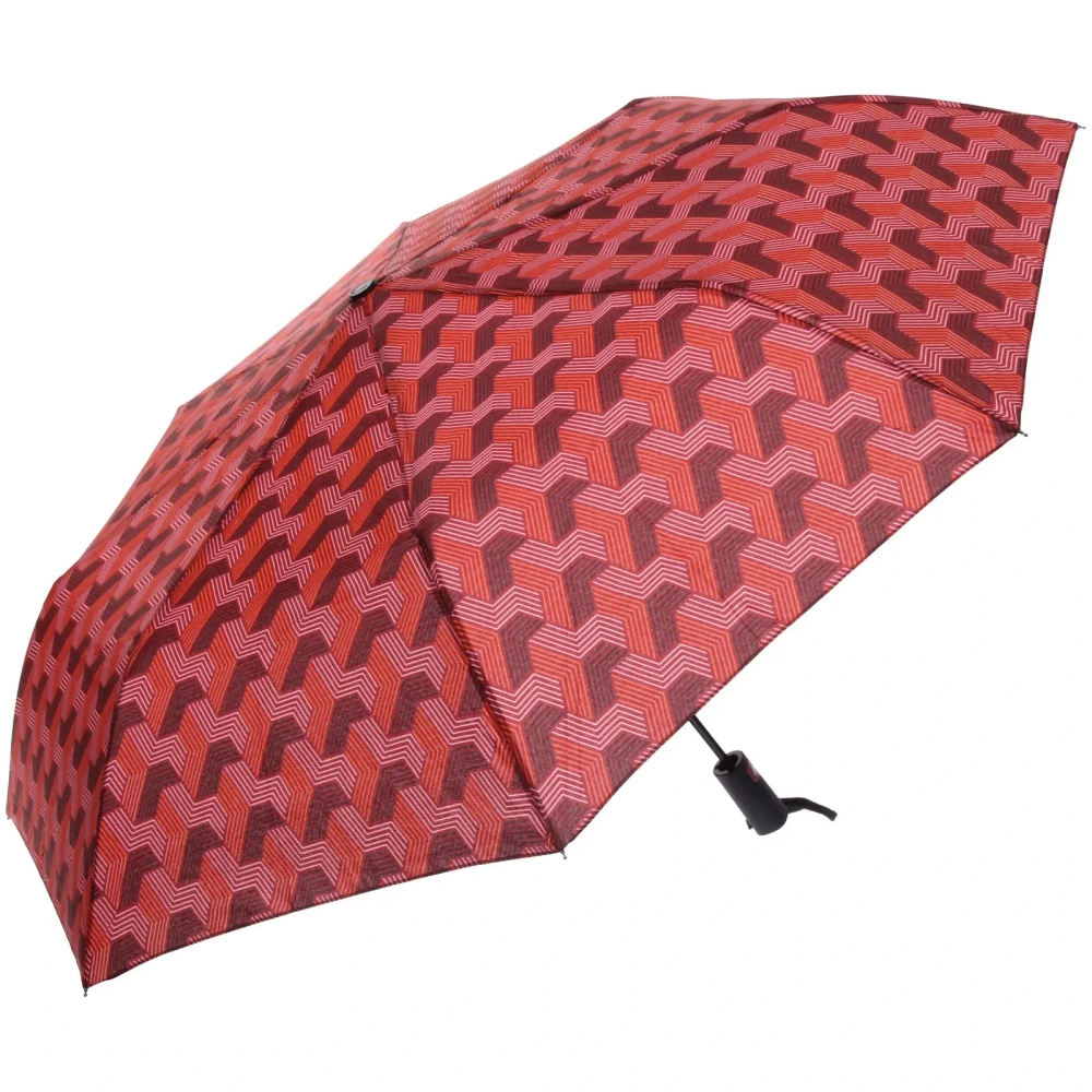 Зонт женский автомат «Витраж», микс 6 цветов, 8 спиц, d-100см, длина в слож. виде 30см