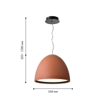 Подвесной светодиодный светильник Favourite Halva 4814-3P