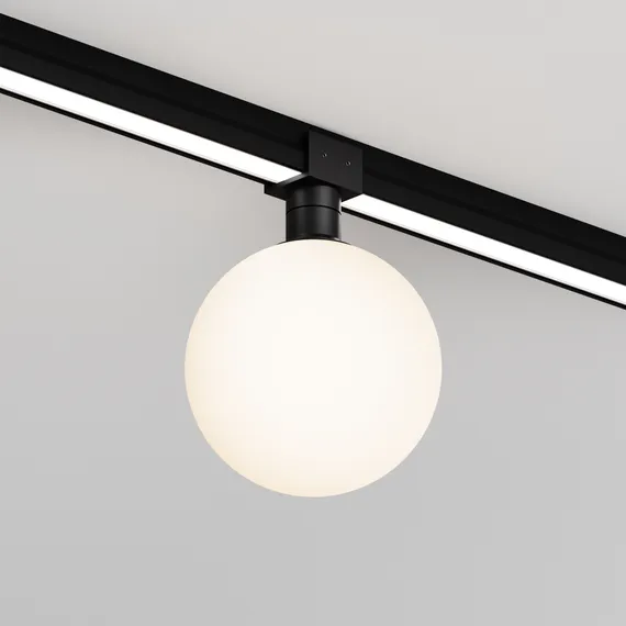 Уличный трековый светильник Луна / Luna Elasity IP 3000К 9Вт 120° черный Outdoor o-tr01-1-s-9wb3k