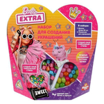 Набор д/создания украшений из бусин 19*19см "Барби" BEADSET-BRB-EXTRA3 (Мультиарт)