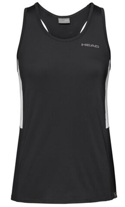 Женский топ теннисный Head Club Tank Top W - black