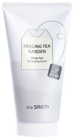 The SAEM Пенка для умывания Healing Tea Garden White Tea Cleansing Foam 150мл
