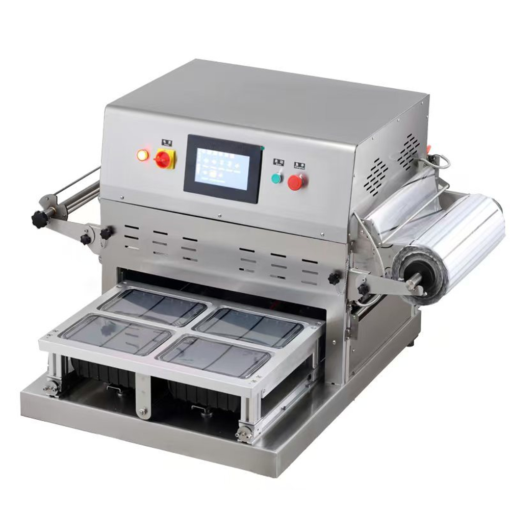 Запайщик лотков с газозамещением и обрезкой по контуру FA-450 Foodatlas (8xD95mm)