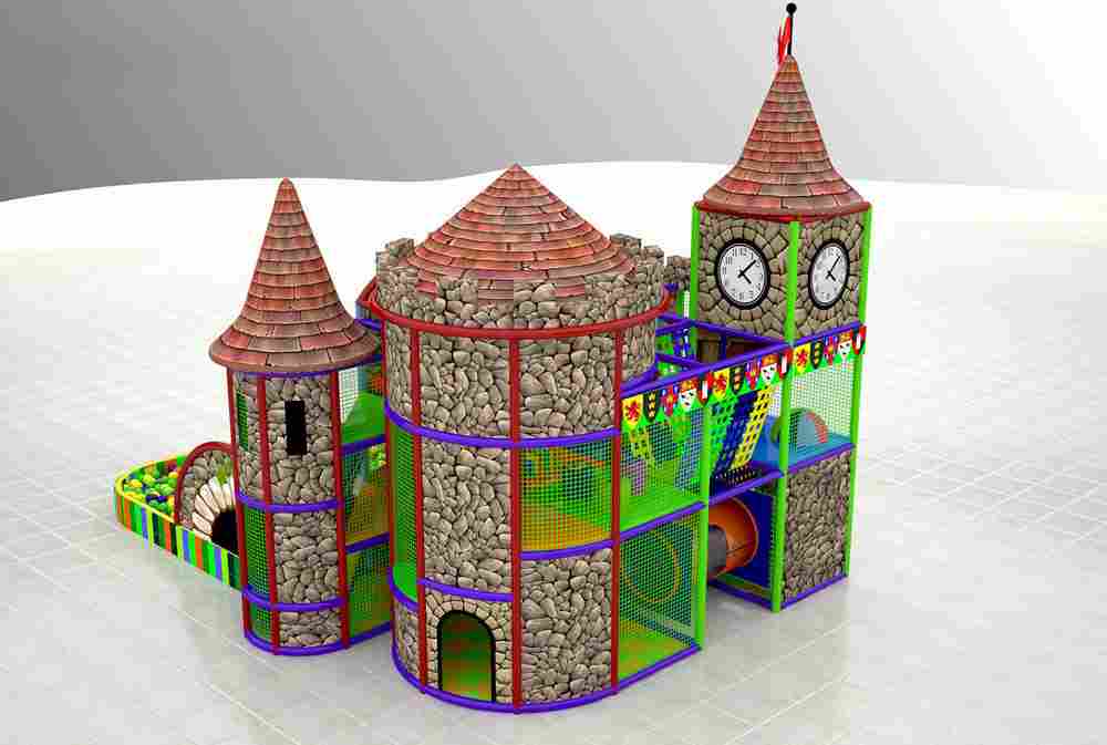 Детский игровой лабиринт «Средневековый замок»