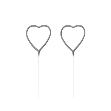 Свечи бенгальские «Сердце» 16 см, 2 шт