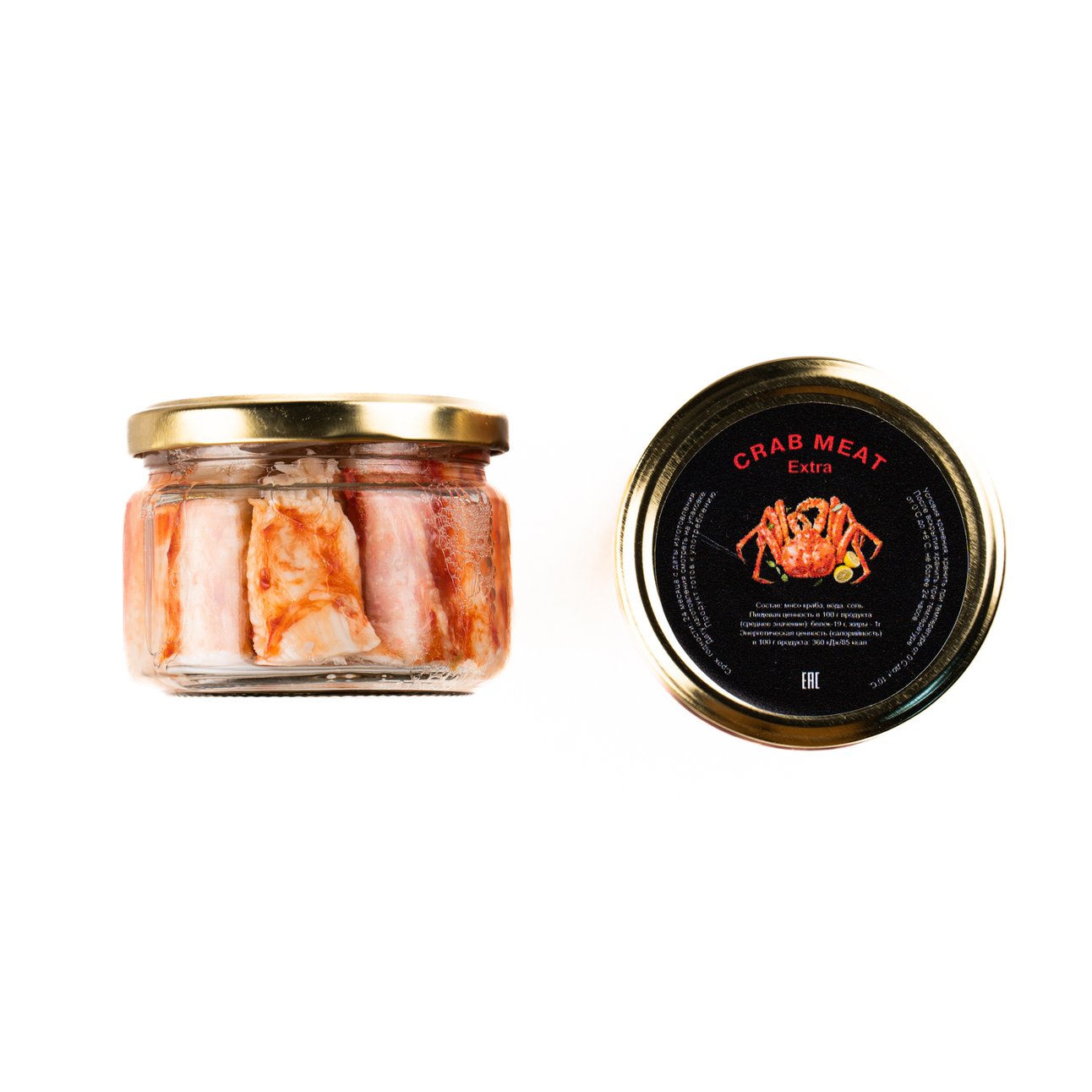 Краб в собственном соку, 250 мл