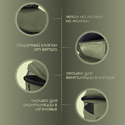 Модульная коляска BubaGO Gaudi 3в1