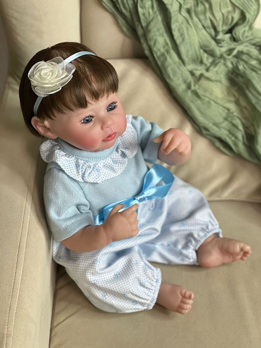 Кукла Реборн виниловая 50см в пакете (FA-806)