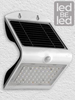 Уличный светильник на солнечной батарее с датчиком движения и света ledBEled 4W 500LM, настенный светодиодный фонарь