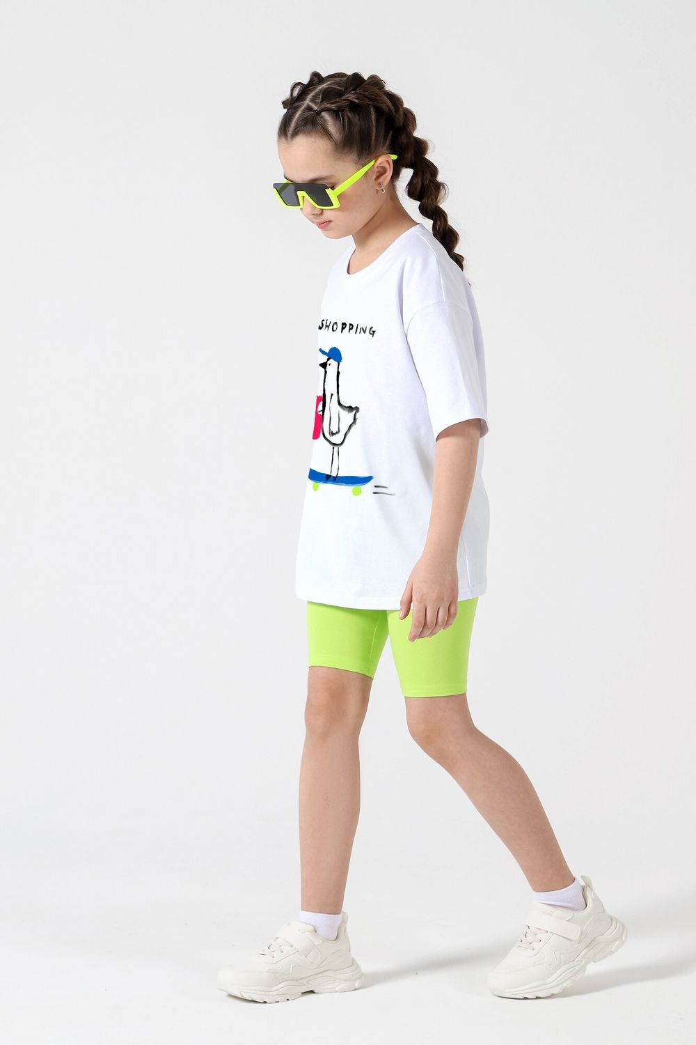 Костюм для девочки Неон-2 Виотекс САЛАТОВЫЙ