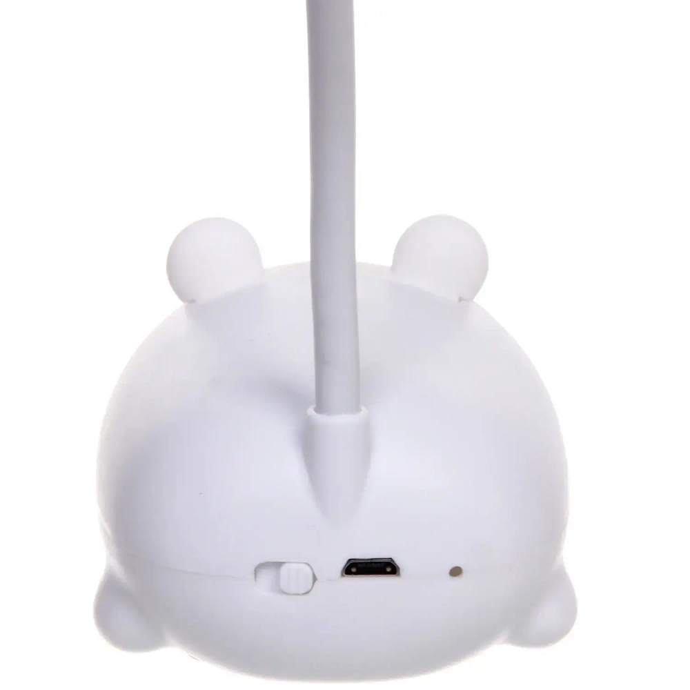 Светильник настольный «Marmalade-Мишка» LED 28,5*9,2*6,8см USB 5v 3w, Белый