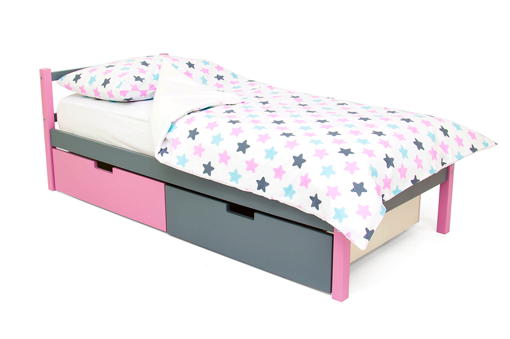 Детская кровать тахта Бельмарко Svogen лаванда-графит