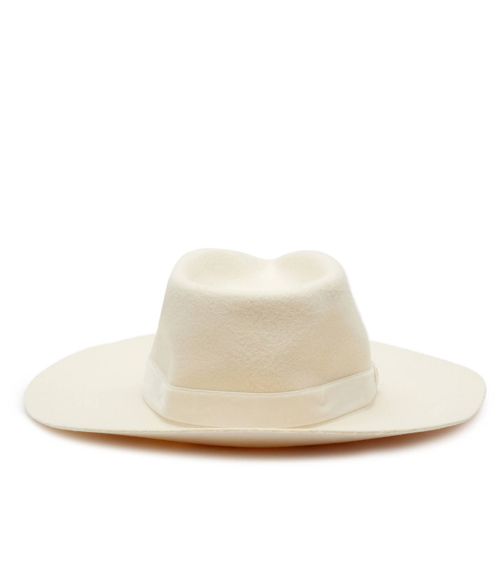 Хлопковая шляпа Marc Cain - белый(XC H1.06 Z03)