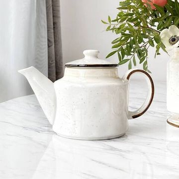 Чайник Latte 700 мл, ручная работа, фарфор