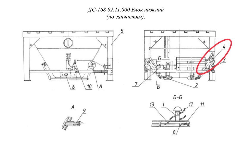ДС-185 51.50.250 Пневмоцилиндр (160× 400)