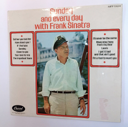 Винтажная виниловая пластинка LP Frank Sinatra Sunday And Every Day With Frank Sinatra (UK 1969)