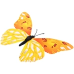 Набор для декора «Волшебные бабочки» 12 шт, Жёлтый
