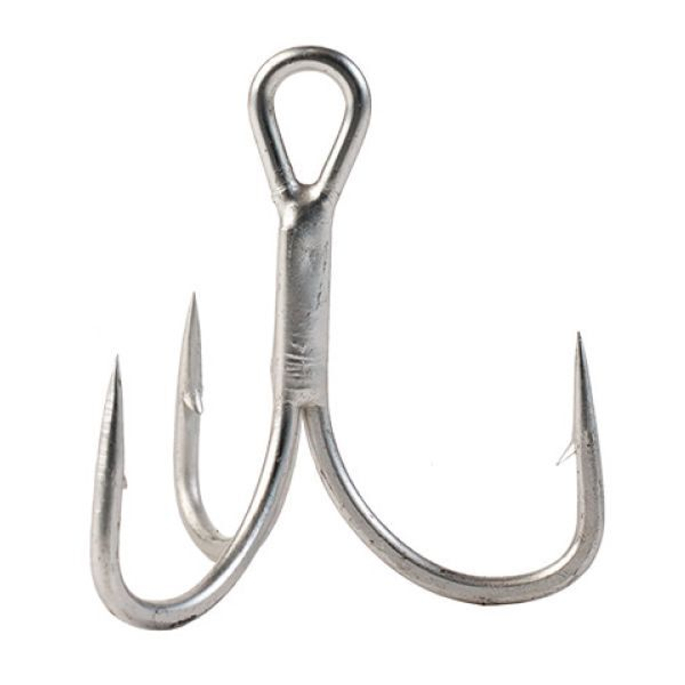 Крючки рыболовные PowerGrip STH-46TN, #1/0, (6шт), тройник