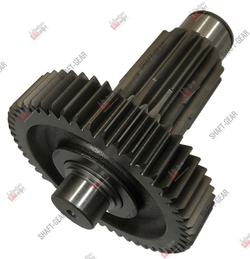 16JS200T-1707050 - Вал промежуточный демультипликатора (короткий) на КПП