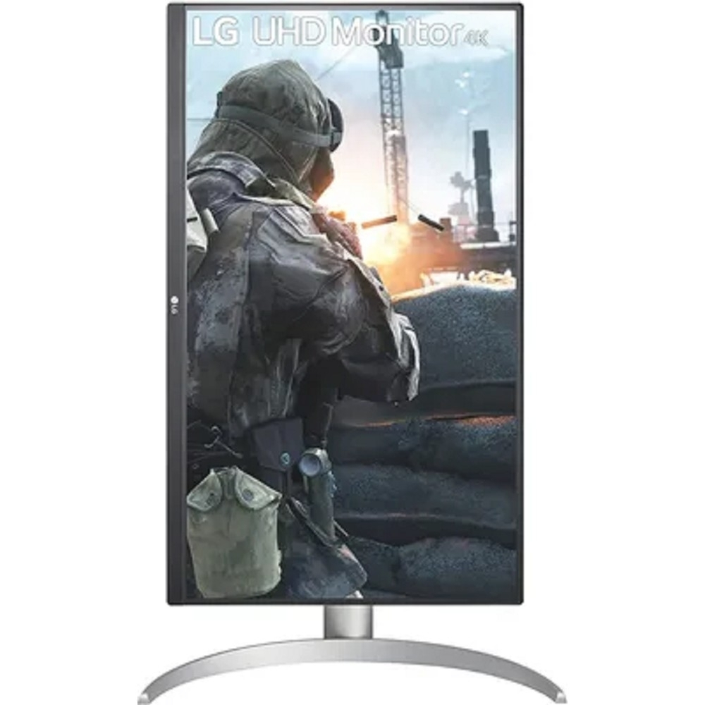 Монитор LCD LG 27" 27UP650-W (IPS 3840x2160 60Hz 5ms 178/178 400cd 1200:1 10bit(8bit+FRC) HDR10 DisplayHDR400 2xHDMI2.0 DisplayPort1.4 FreeSync AudioOut 2x5W Pivot VESA)