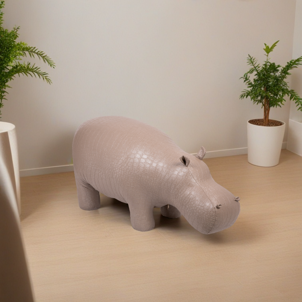 Банкетка Пуф Бегемот Капучино большой