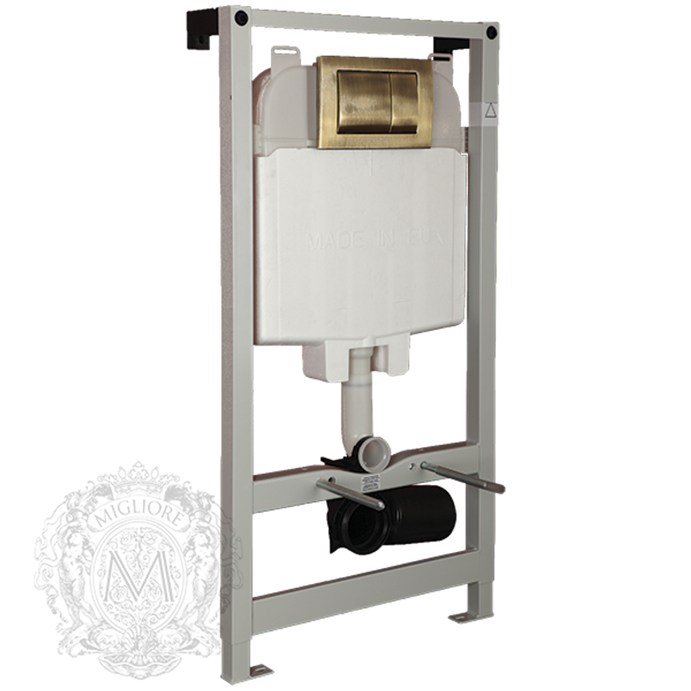 Система инсталляции для подвесного унитаза Migliore Better (крепление стена-пол, без кнопки) H1150xL500xP120/170 mm