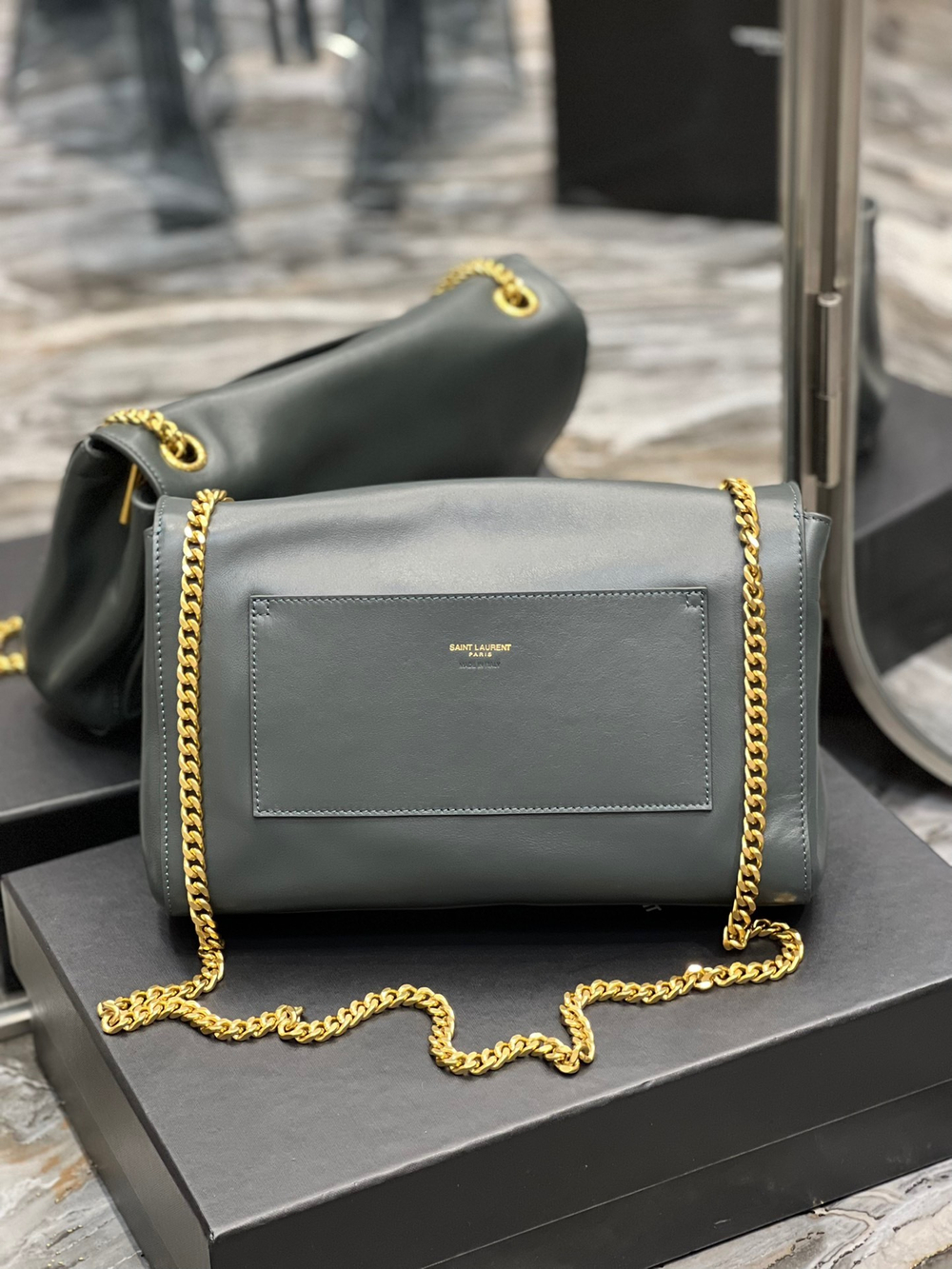 Saint Laurent Kate Medium Reversible Chain Bag 28 cm