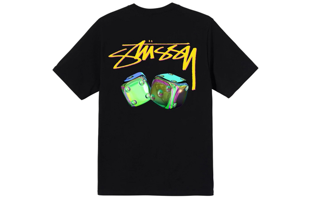 Футболки Stussy Iridescent Dice Tee T, 1904658