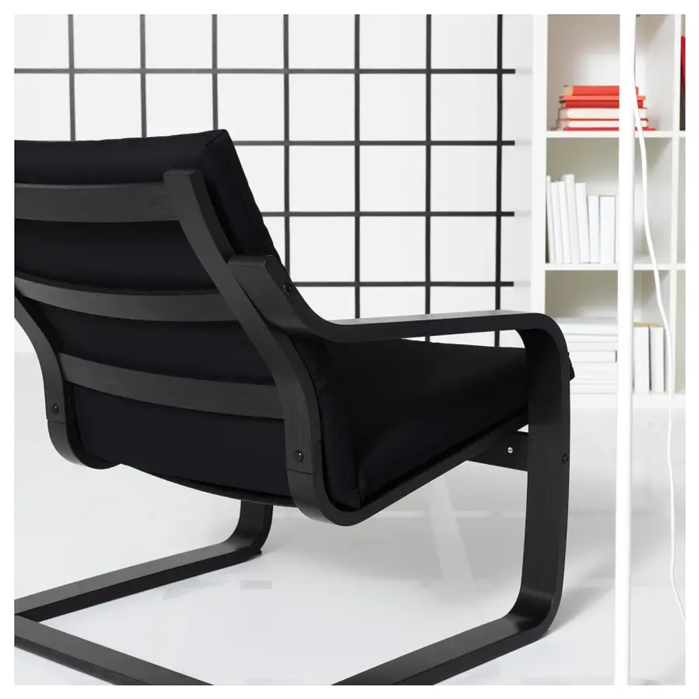 POÄNG Кресло с низкой спинкой ИКЕА