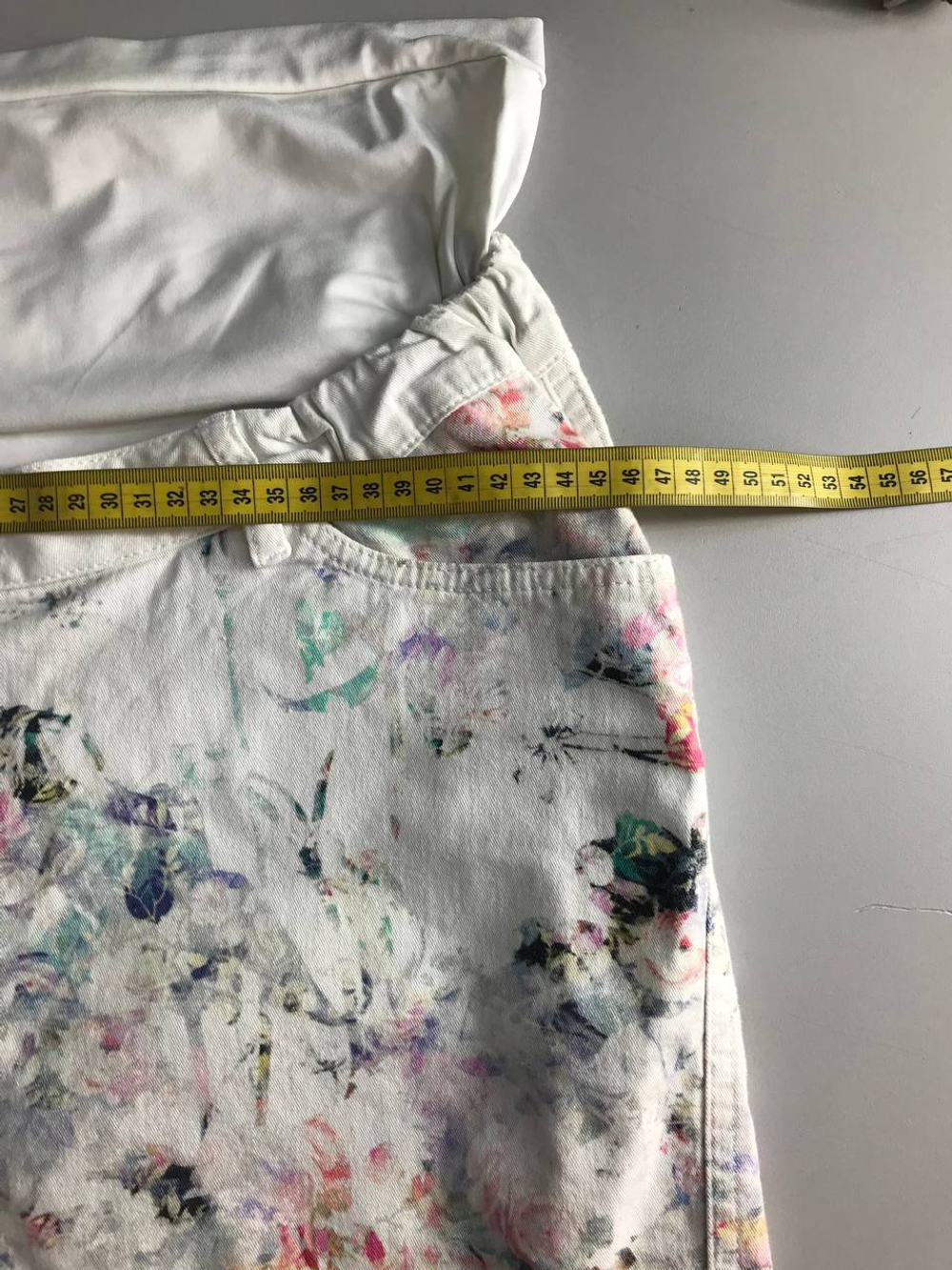 Юбка джинсовая для беременных, визуально на 46/48 размер