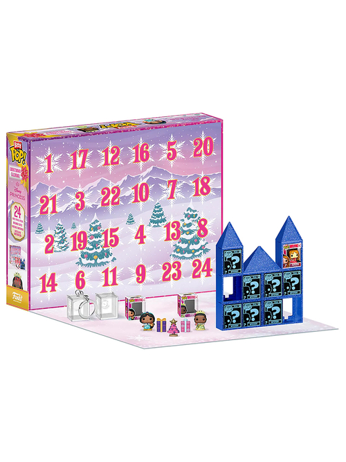 Набор подарочный Funko Bitty POP! Countdown Calendar Disney Princess (10 фиг/9 э/3 у/1 б/1 з) 87001