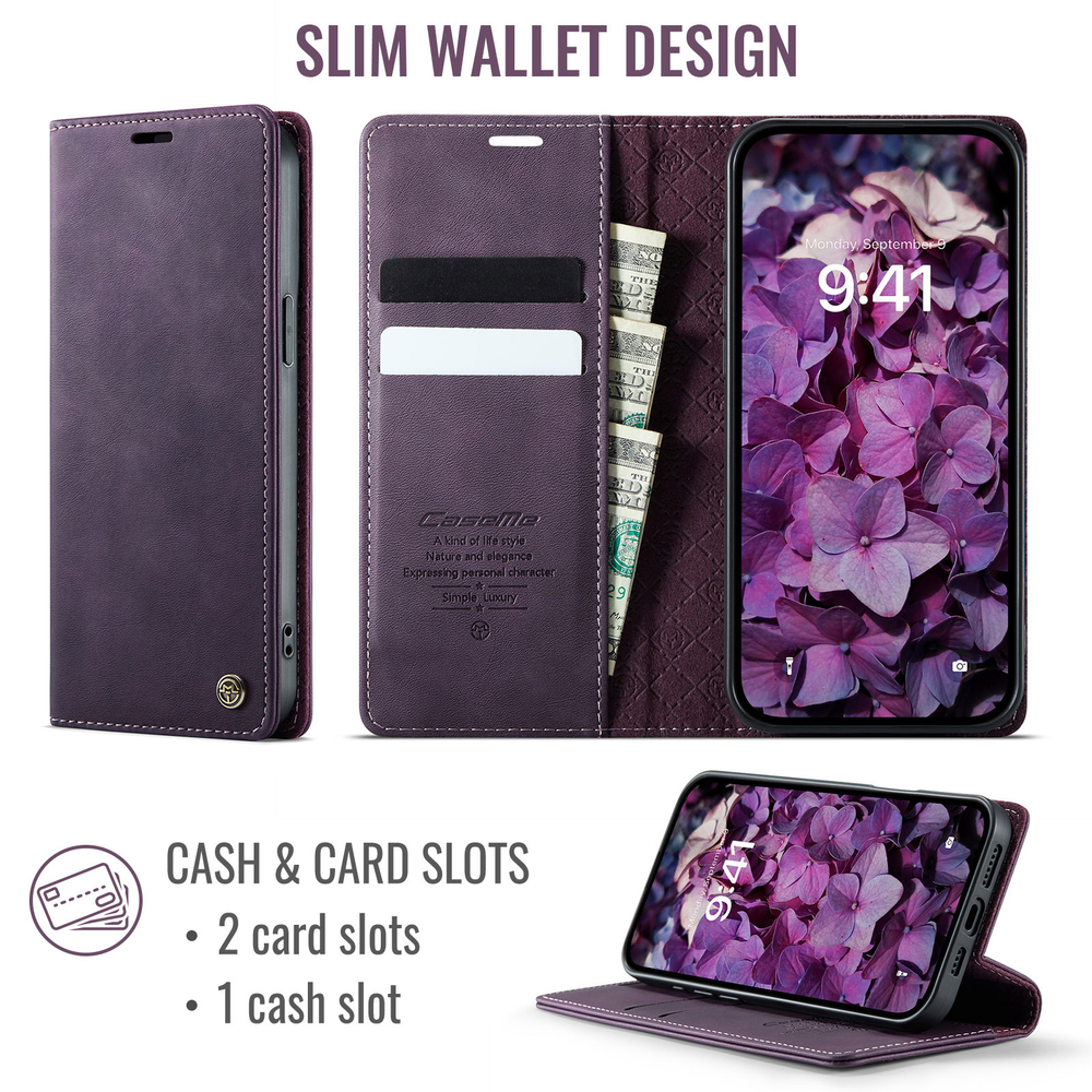 Чехол-книжка CaseMe RFiD iPhone 14 Plus