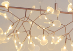 Pendant design lamp  Heracleum II by Moooi (Brass,  D72cm)
