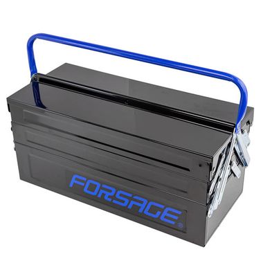 Ящик металлический складной 5-и секционный (200х210х460мм, 45х95х450мм-4 секции, 100х200х450мм-1 секция) Forsage F-NTBC128