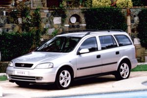 Багажники на Opel Astra G 1998-2005 на рейлинги