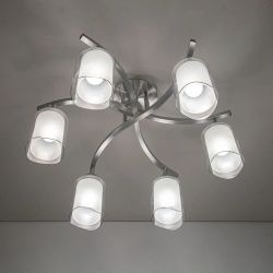 Citilux Аэлита CL169161 Люстра с поворотными плафонами Алюминий