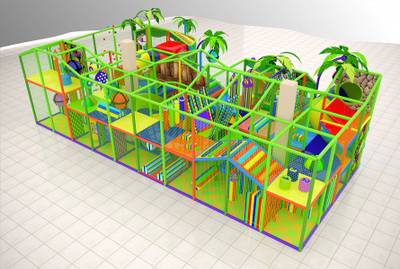 Детский игровой лабиринт «Тайна Джунглей»
