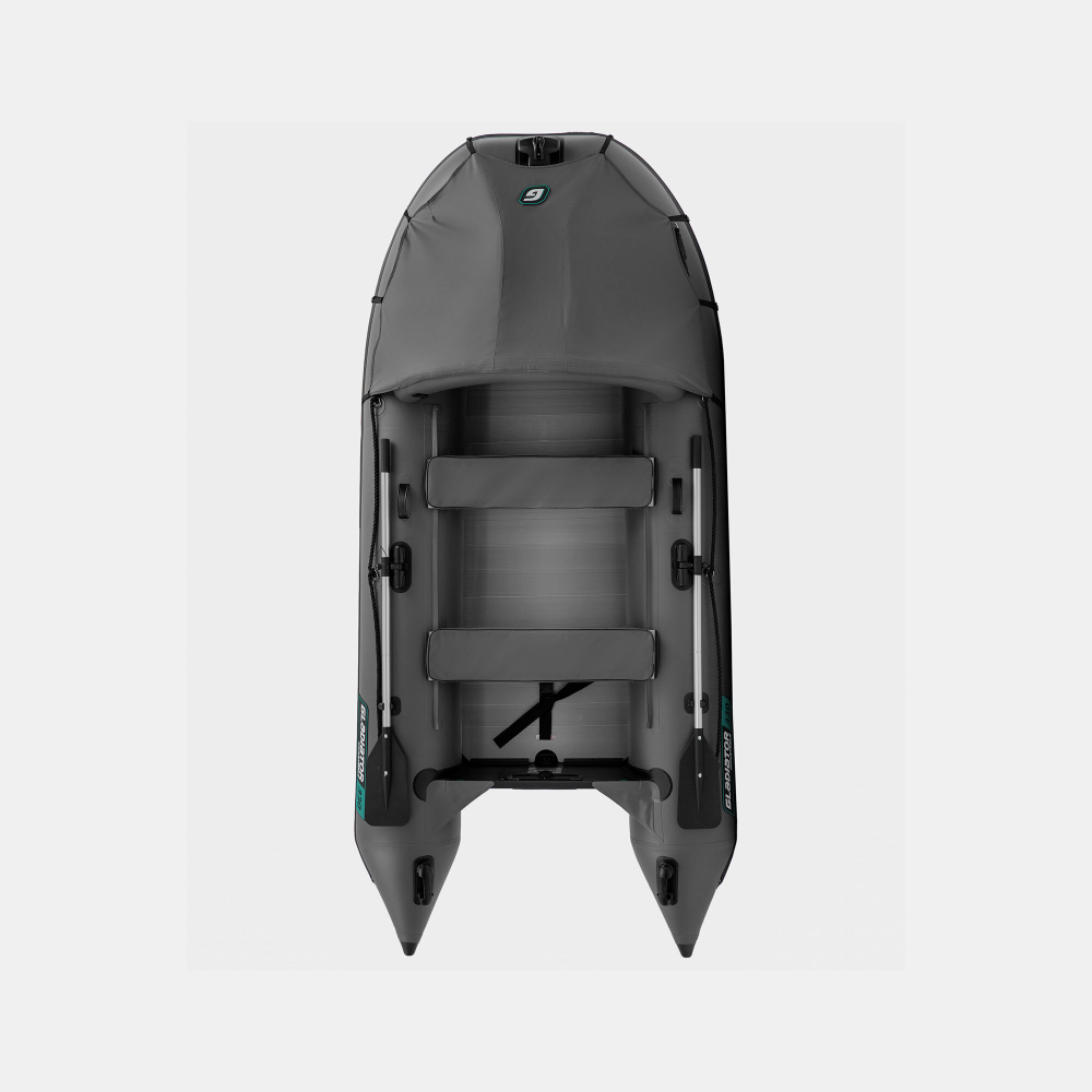 Надувная лодка GLADIATOR C330AL тёмно-серый