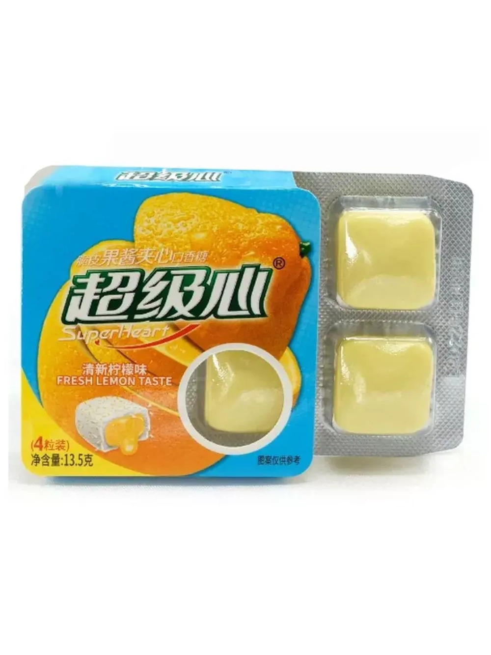 Жевательная резинка c начинкой ассорти 13,5 г * 30 шт