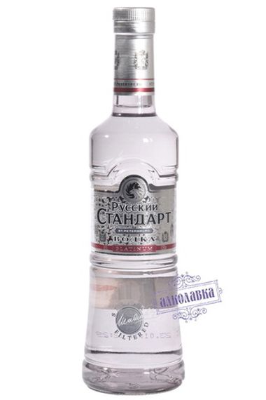 Водка Русский Стандарт Платинум 0,5 л