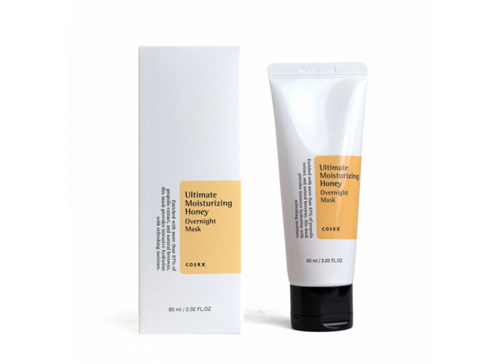Маска-спа ночная питательная с медом Ultimate Moisturizing Honey Overnight Mask 60мл. Страна производитель: Корея (Уход за лицом)