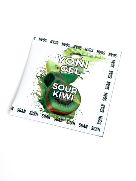 САШЕ Лубрикант для орального секса SGAN YONI GEL со вкусом кислого киви, 5 мл