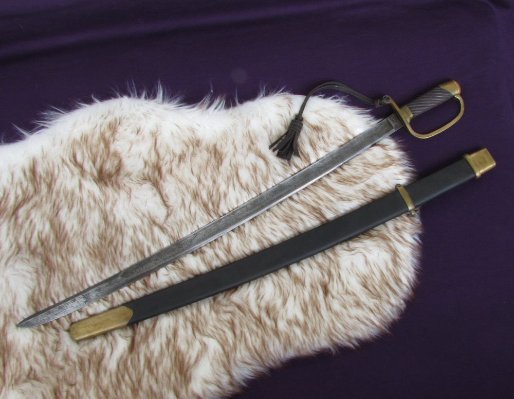 Реплика шашка солдатская Драгунская кованая, образца 1881 года