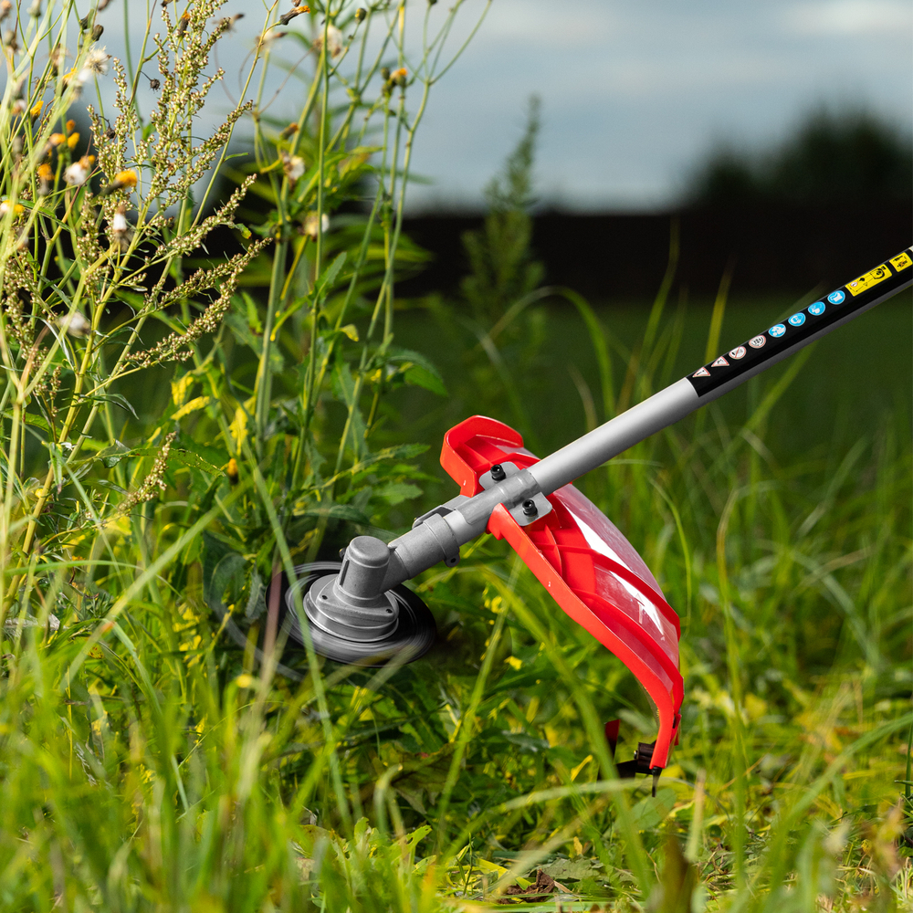 Триммер бензиновый MT-52, 52 см³, неразъемная штанга, состоит из 2 частей MTX