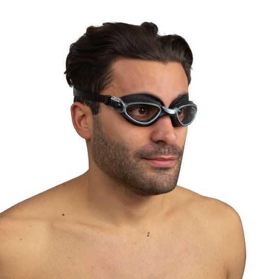 Очки для плавания Seac Axis черный/серебристый