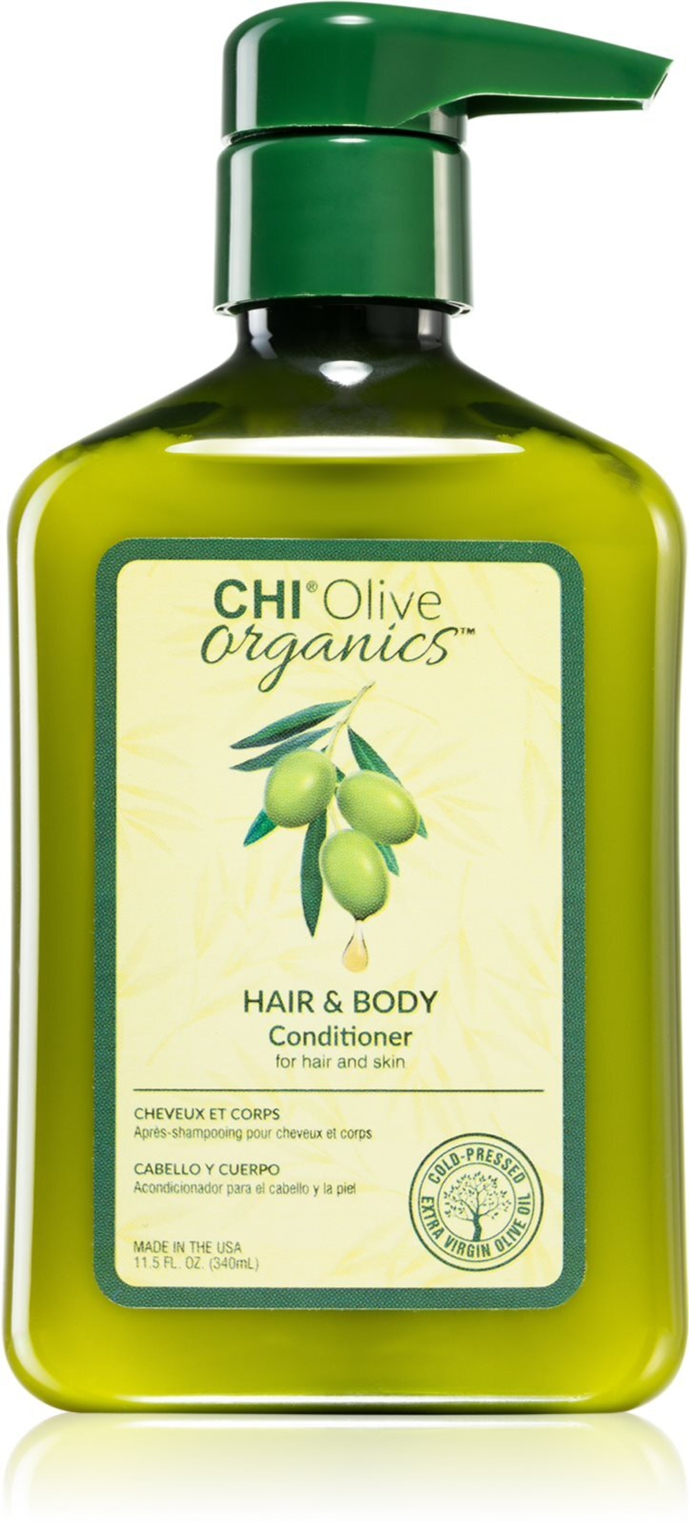 CHI Organics Olive - увлажняющий кондиционер для волос и тела /   340  ml  / GTIN 633911789018