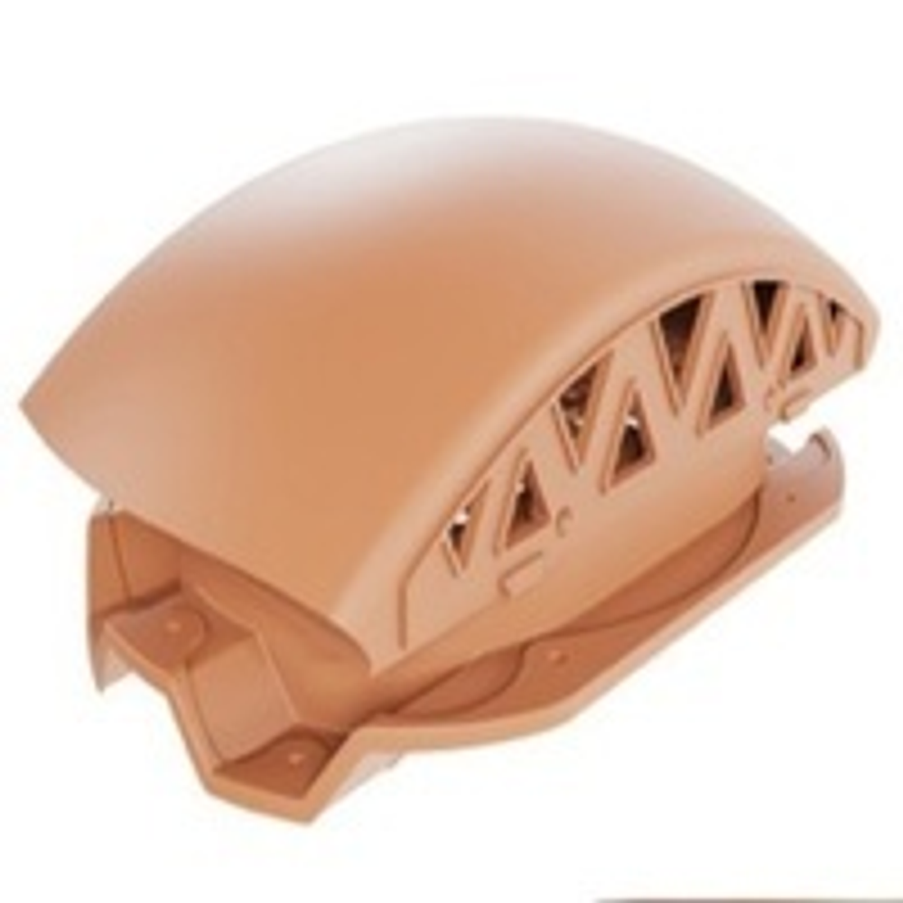 Вентилятор подкровельный Viotto для профнастила С20 RAL7024 Черепаха