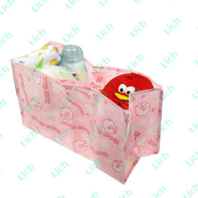 Контейнер-органайзер мягкий с принтами овечек и надписями