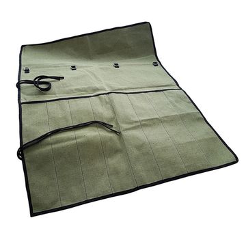 Сумка-скрутка тканевая, ПЕТРОГРАДЪ, модель 3, для стамесок &gt;500мм, 8 карманов